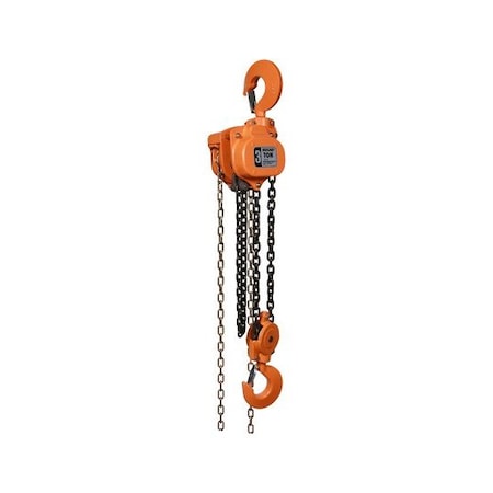 Magna Lifting Products 1 ton Capacity, Hand Chain Hoist, MAGNA, 10' Lift CH10010